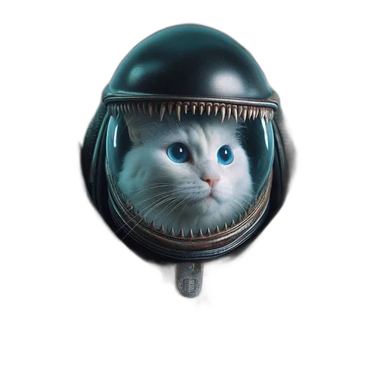 robot, mask, hat, animal transparent PNG cut-out