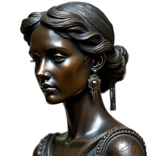 jewelry, face, crown, staff transparent PNG cut-out