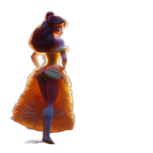 dress, crown, concept art, fantasy art transparent PNG cut-out