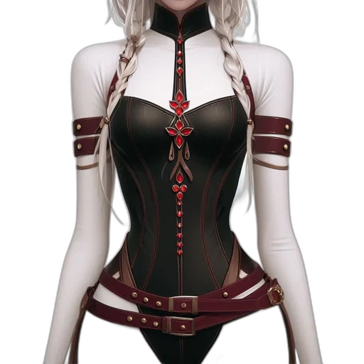 staff, robot, dress, concept art transparent PNG cut-out