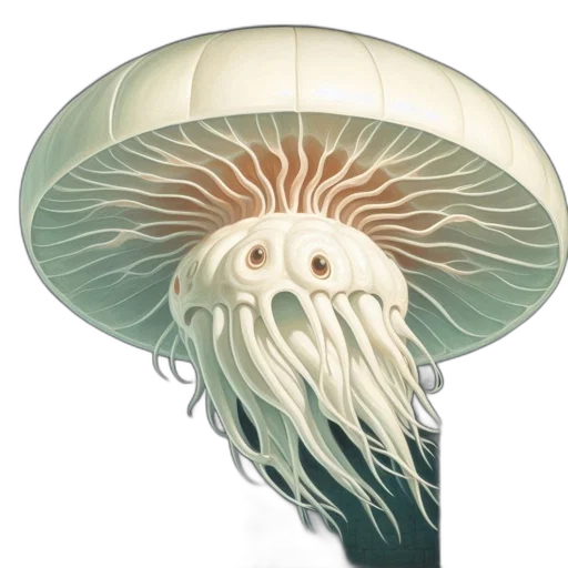 hat, hair, umbrella, creature transparent PNG cut-out