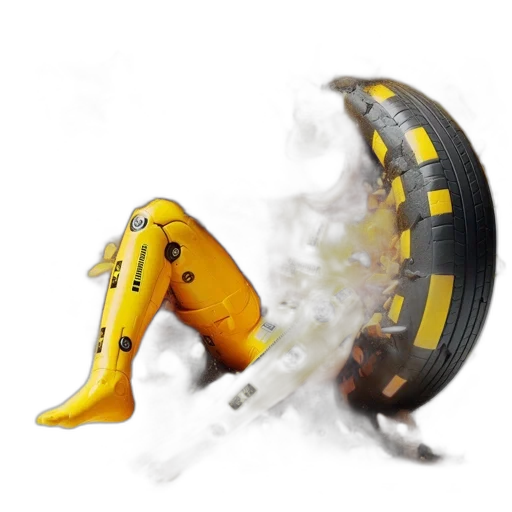 shoes, weapon, robot, car transparent PNG cut-out