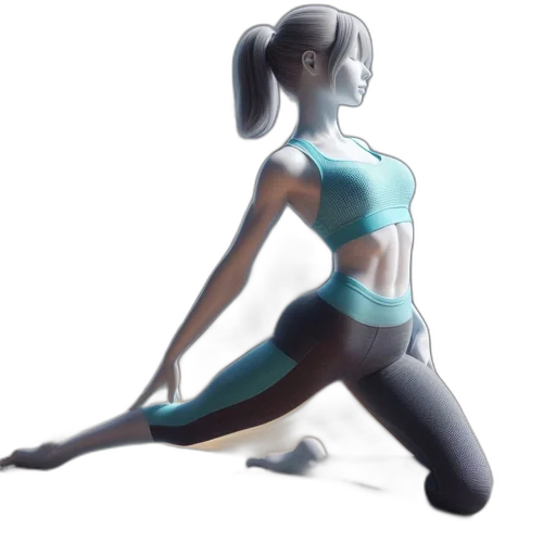 staff, robot, concept art, 3d render transparent PNG cut-out