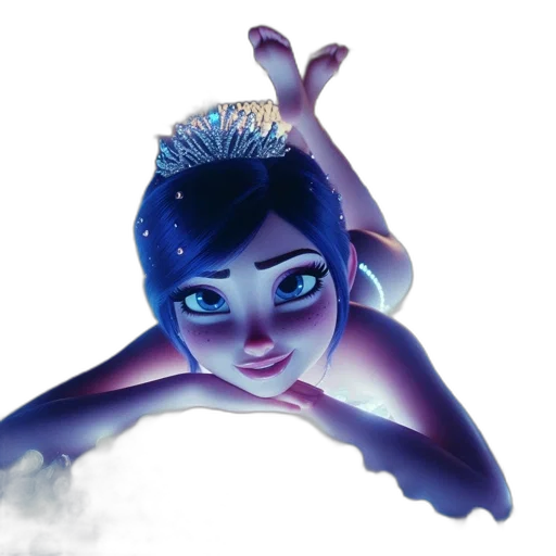 crown, creature, face, concept art transparent PNG cut-out