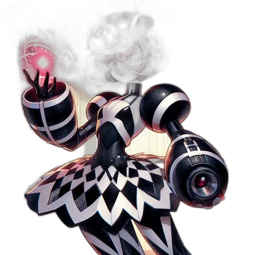 robot, weapon, mask, staff transparent PNG cut-out