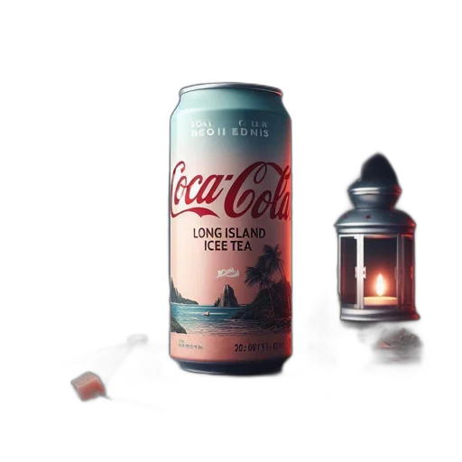 bottle, food, 3d render, concept art transparent PNG cut-out