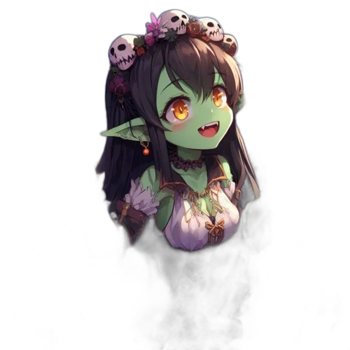 staff, dragon, creature, mask transparent PNG cut-out