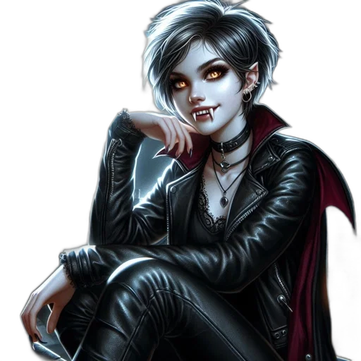 comic book art, fantasy art, concept art, cyberpunk transparent PNG cut-out
