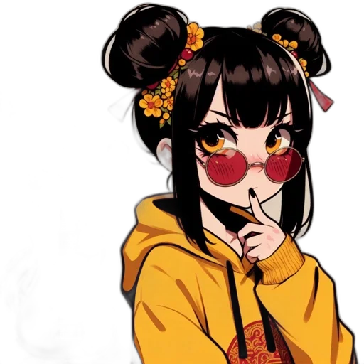 jacket, face, mask, staff transparent PNG cut-out
