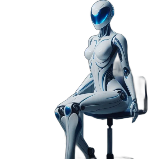 robot, dress, furniture, staff transparent PNG cut-out