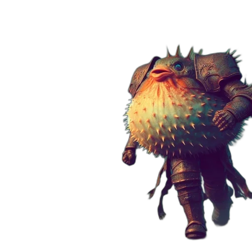 creature, staff, animal, dragon transparent PNG cut-out