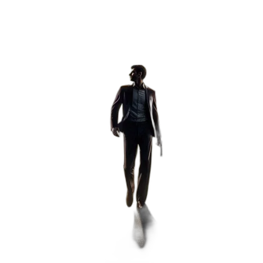 jacket, staff, robot, dress transparent PNG cut-out