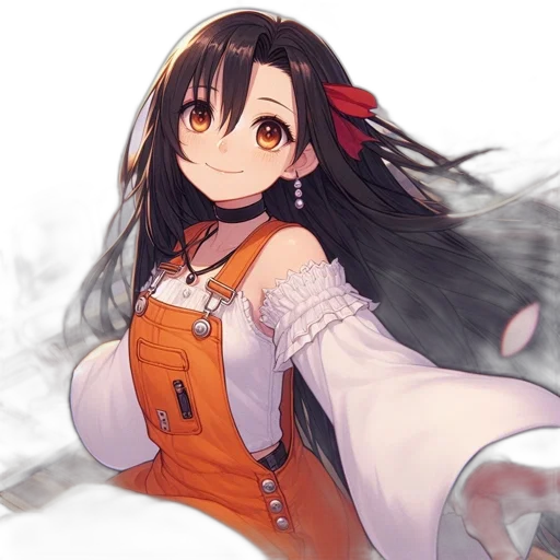 staff, dress, weapon, flower transparent PNG cut-out