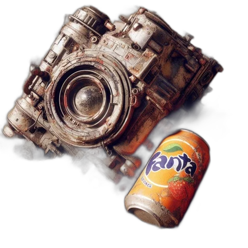 bottle, robot, weapon, food transparent PNG cut-out