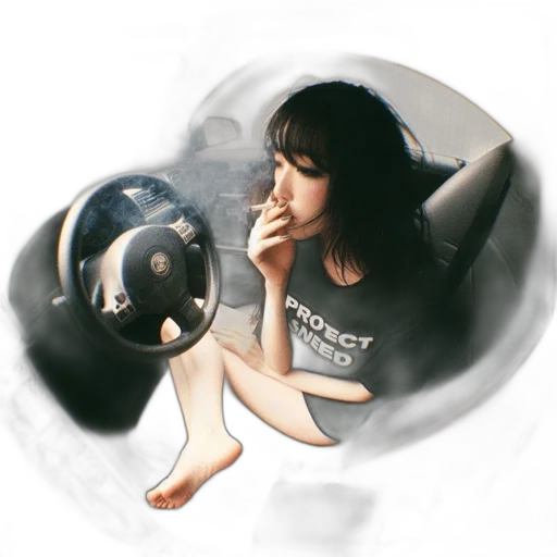 car, face, robot, photorealistic transparent PNG cut-out
