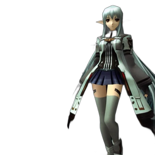weapon, jacket, 3d render, concept art transparent PNG cut-out