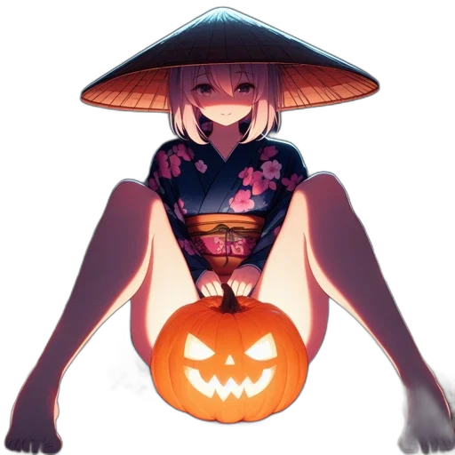 mask, hat, staff, dress transparent PNG cut-out