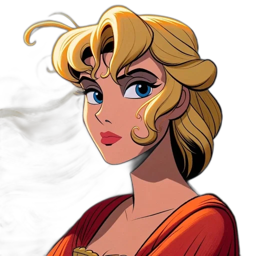 crown, comic book art, cartoon, concept art transparent PNG cut-out