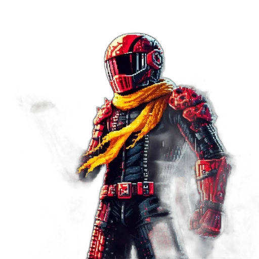robot, jacket, mask, concept art transparent PNG cut-out