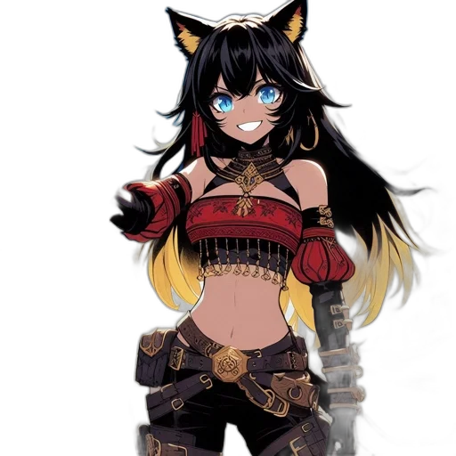 staff, weapon, fantasy art, anime transparent PNG cut-out