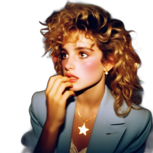 jewelry, jacket, face, staff transparent PNG cut-out
