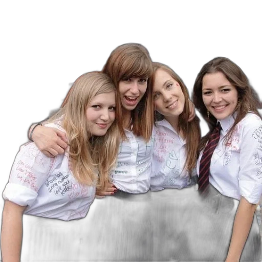 staff, jacket, dress, hair transparent PNG cut-out