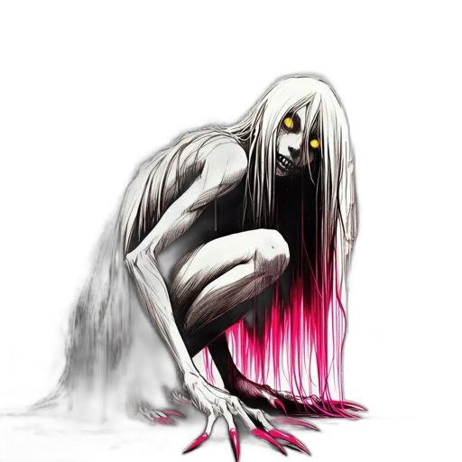 creature, hair, mask, animal transparent PNG cut-out