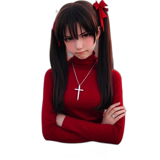 jewelry, face, dress, jacket transparent PNG cut-out