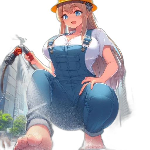 staff, robot, weapon, dress transparent PNG cut-out