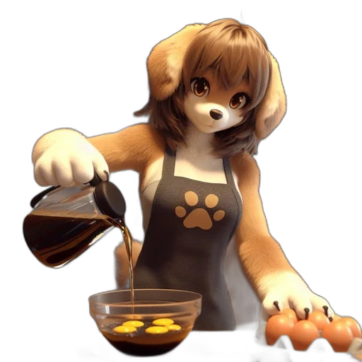 food, staff, animal, pixel art transparent PNG cut-out