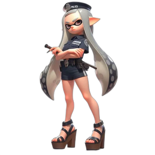 dress, weapon, staff, animal transparent PNG cut-out