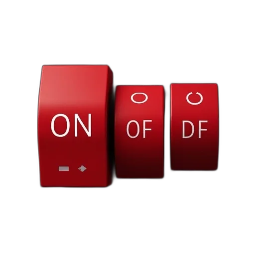 furniture, jewelry, 3d render, red transparent PNG cut-out