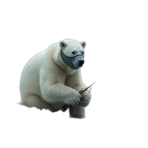 animal, creature, staff, face transparent PNG cut-out
