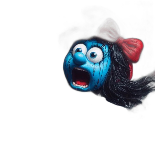 mask, creature, hair, animal transparent PNG cut-out