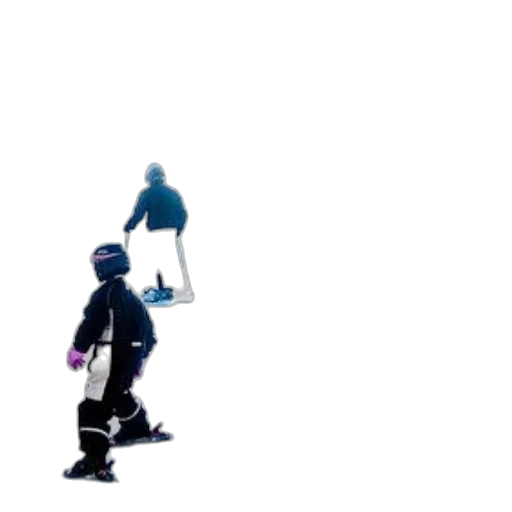 robot, jacket, umbrella, staff transparent PNG cut-out