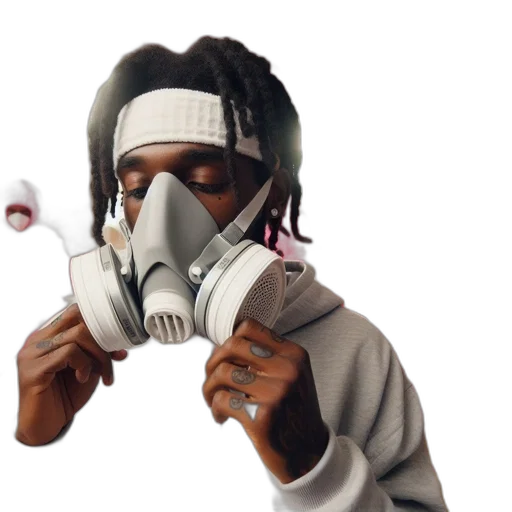 mask, weapon, face, concept art transparent PNG cut-out