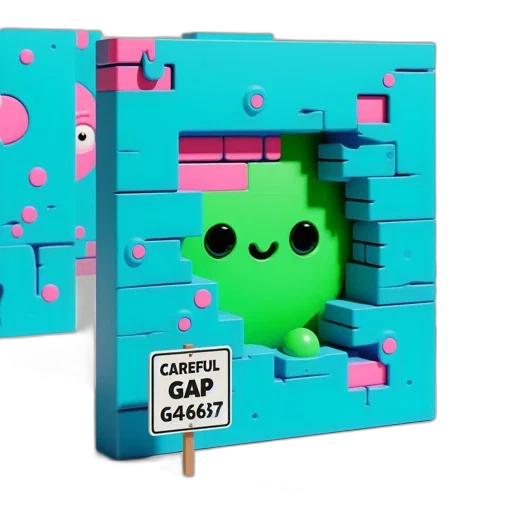 3d render, concept art, pixel art, vibrant transparent PNG cut-out