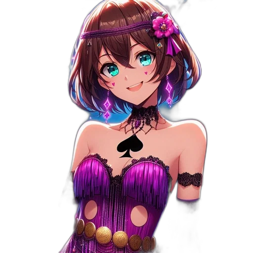 dress, flower, crown, jewelry transparent PNG cut-out
