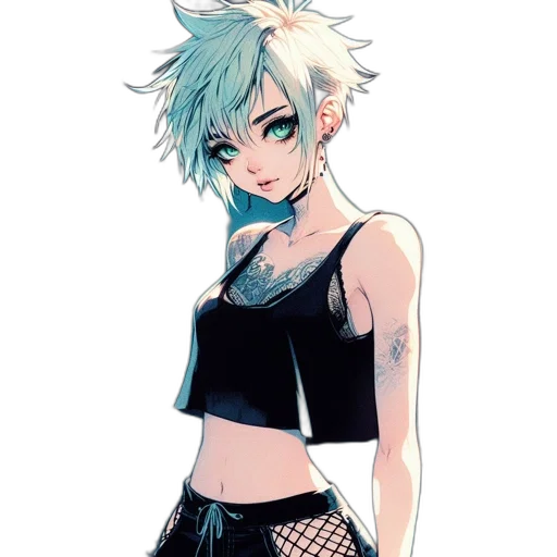 dress, staff, jacket, creature transparent PNG cut-out
