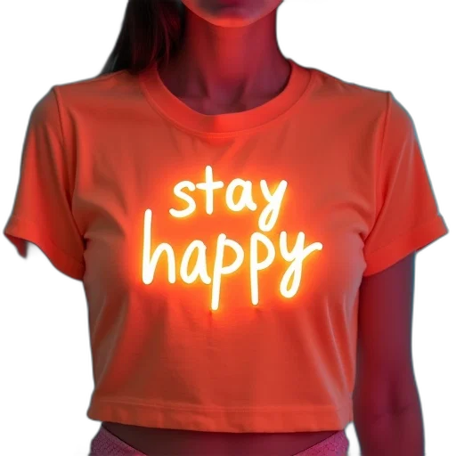 staff, 3d render, neon lights, neon transparent PNG cut-out