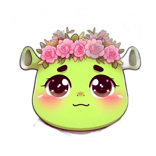 crown, creature, staff, face transparent PNG cut-out