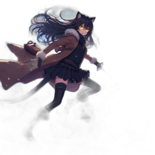 creature, weapon, staff, mask transparent PNG cut-out