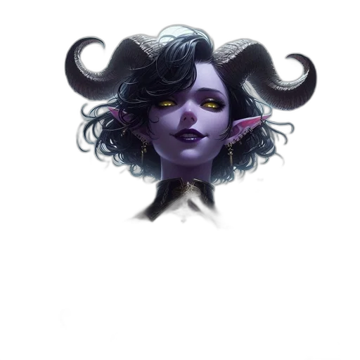 face, mask, hair, creature transparent PNG cut-out