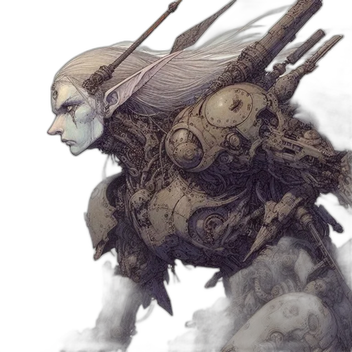 robot, creature, dragon, face transparent PNG cut-out