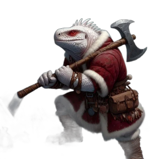 dragon, staff, creature, animal transparent PNG cut-out