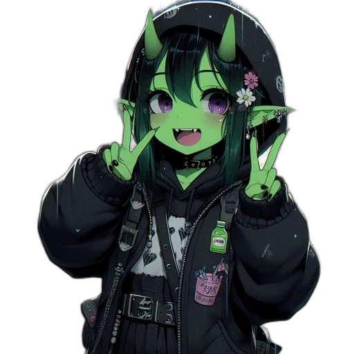 jacket, dragon, creature, mask transparent PNG cut-out
