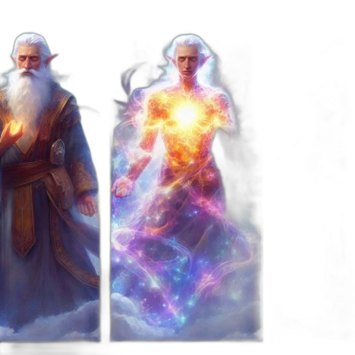 concept art, fantasy art, pixel art, comic book art transparent PNG cut-out