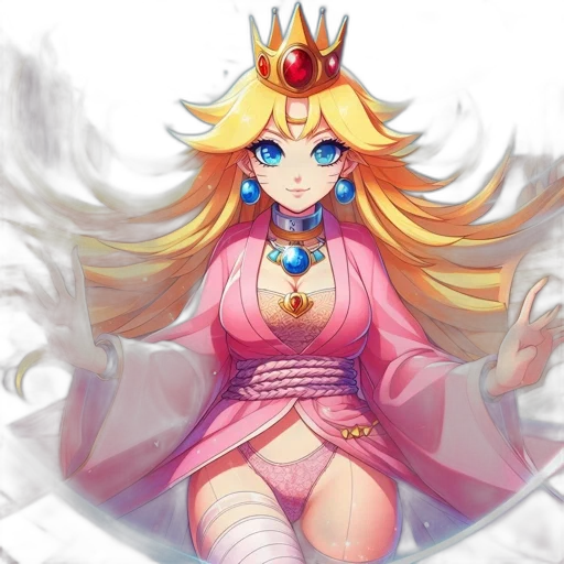 crown, dress, fantasy art, concept art transparent PNG cut-out