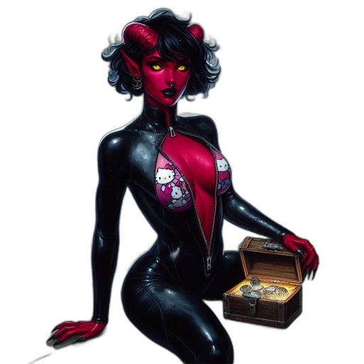 jewelry, concept art, comic book art, fantasy art transparent PNG cut-out