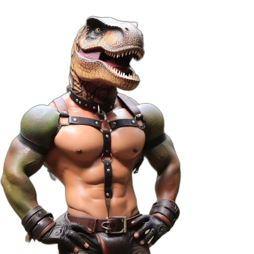 animal, dragon, creature, 3d render transparent PNG cut-out